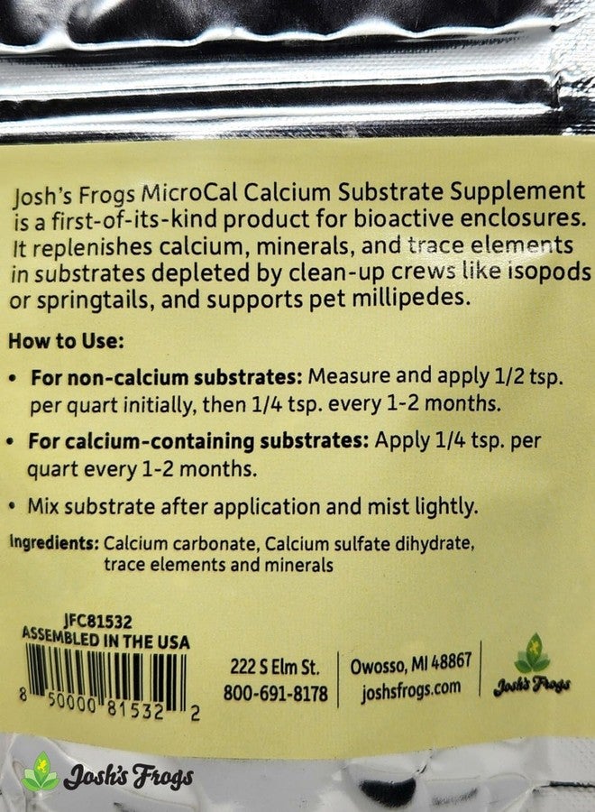 Josh's Frogs MicroCal Calcium Additive for Invertebrates, Soils and Substrates (.75 oz) - Image 4